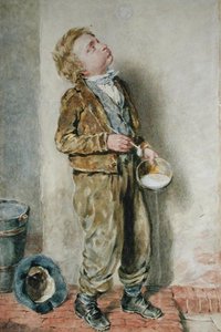 Soplando burbujas de William Henry Hunt