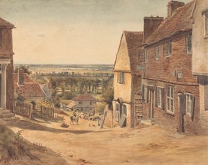 Dagnall Lane, St. Albans de William Henry Hunt