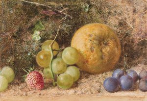 Pieza de fruta de William Henry Hunt