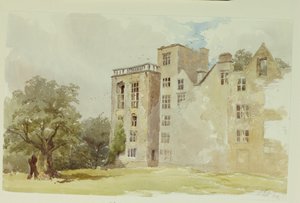 Hardwick Old Hall de William Henry Hunt