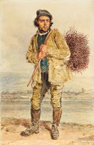El recolector de escobas, c.1830