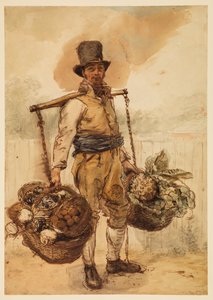 El jardinero, c.1825 de William Henry Hunt