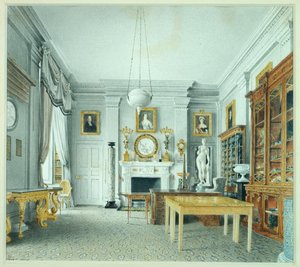 La Sala de la Mañana, Chatsworth de William Henry Hunt