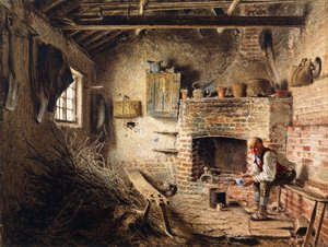 El desayuno de los leñadores, c.1832-1834