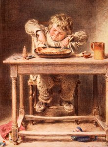 El ataque, 1834 de William Henry Hunt