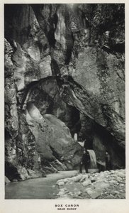 Cañones de Colorado: Box Canon, cerca de Ouray de William Henry Jackson