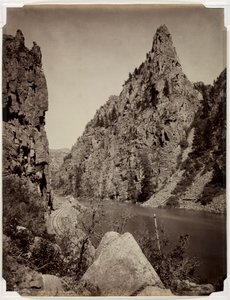 Aguja de Currecanti, Cañón Negro del Gunnison, antes de 1880