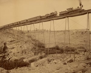 Puente de Dale Creek de William Henry Jackson