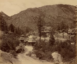 Hotel Iron Springs, Manitou de William Henry Jackson