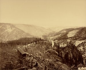 Valle de Los Pinos, mirando al este de William Henry Jackson