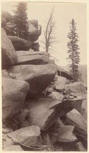 [Estudio de rocas, Green Mountain Falls, Colorado] de William Henry Jackson