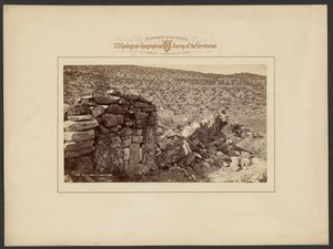 Ruinas en Montezuma Cañon de William Henry Jackson