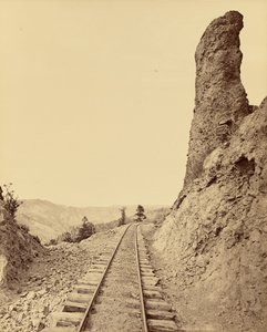 Garganta del Tolteca desde El Portal de William Henry Jackson