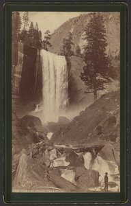Cataratas Vernal. Yosemite. de William Henry Jackson