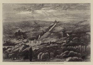 Vista aérea de Wilhelmshohe de William Henry James Boot