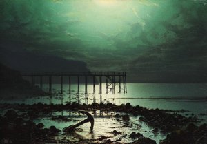 Marea baja a la luz de la luna, 1874