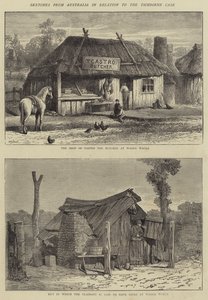 Bocetos de Australia en relación con el caso Tichborne de William Henry James Boot
