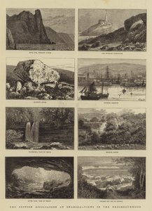 La Asociación Británica en Swansea, Vistas en los Alrededores