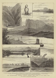 La expedición Colquhoun-Wahab por el sur de China, escenas en el río Cantón de William Henry James Boot