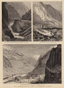 La finalización del túnel de San Gotardo de William Henry James Boot