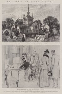 La muerte de la Reina Victoria de William Henry James Boot