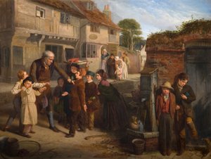 La ventana rota, 1855 de William Henry Knight
