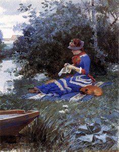 Una tarde tranquila, 1880