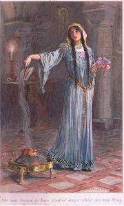 Se sabía que había estudiado magia mientras crecía en el convento de William Henry Margetson