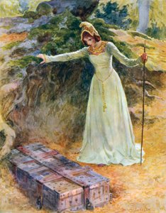 La princesa llegó al cofre de hierro de William Henry Margetson