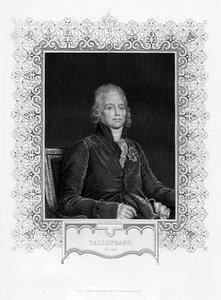 Charles Maurice de Talleyrand-Perigord, diplomático francés, siglo XIX