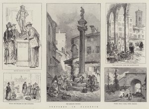 Bocetos en Florencia de William Henry Pike