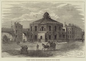 Capilla de Surrey, Blackfriars-Road, Capilla de Rowland Hill de William Henry Pike