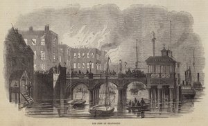El Incendio en Gravesend de William Henry Pike