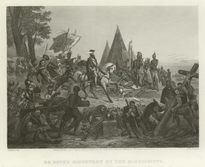El descubrimiento del Mississippi por De Soto