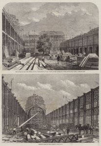 El edificio de la exposición en South Kensington