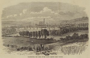 Weissenburg, la escena de la primera victoria del Príncipe de la Corona de William Henry Prior