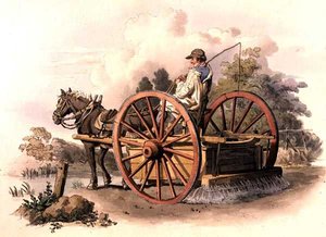 Carro de riego, de 