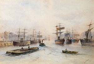 Barcos en el Támesis