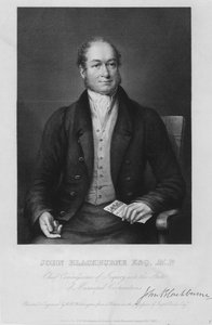 John Blackburne, político inglés, MP por Huddersfield y Comisionado Jefe de la Investigación sobre el Estado de las Corporaciones Municipales