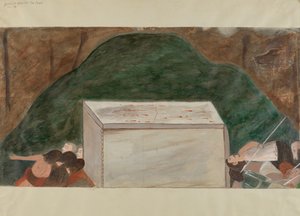 Estación de la Cruz No. 14: Jesús es puesto en su tumba