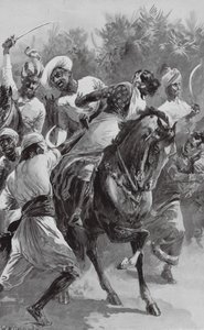 Mahratta Freebooters on a raiding Expedition (litografía) de William Heysham (after) Overend