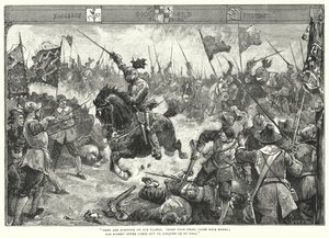 La batalla de Naseby de William Heysham (after) Overend