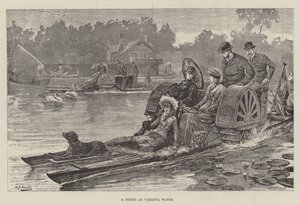 Un picnic en Virginia Water de William Heysham Overend