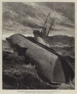 Abandono de la Aguja de Cleopatra en la Bahía de Vizcaya, al amanecer, 15 de octubre