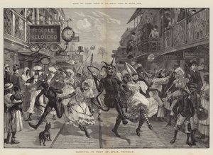 A través de dos océanos, Carnaval en Puerto España, Trinidad