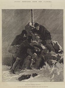 Bocetos árticos del Pandora de William Heysham Overend