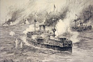 Batalla del río Yalu el 17 de septiembre