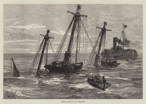 Buzos Trabajando en el HMS Eurydice
