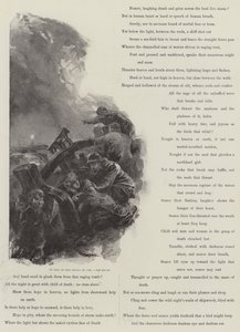 Grace Darling, por A C Swinburne de William Heysham Overend