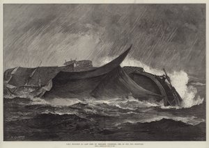 HMS Eurydice visto por última vez por Benjamin Cuddiford, uno de los dos sobrevivientes de William Heysham Overend